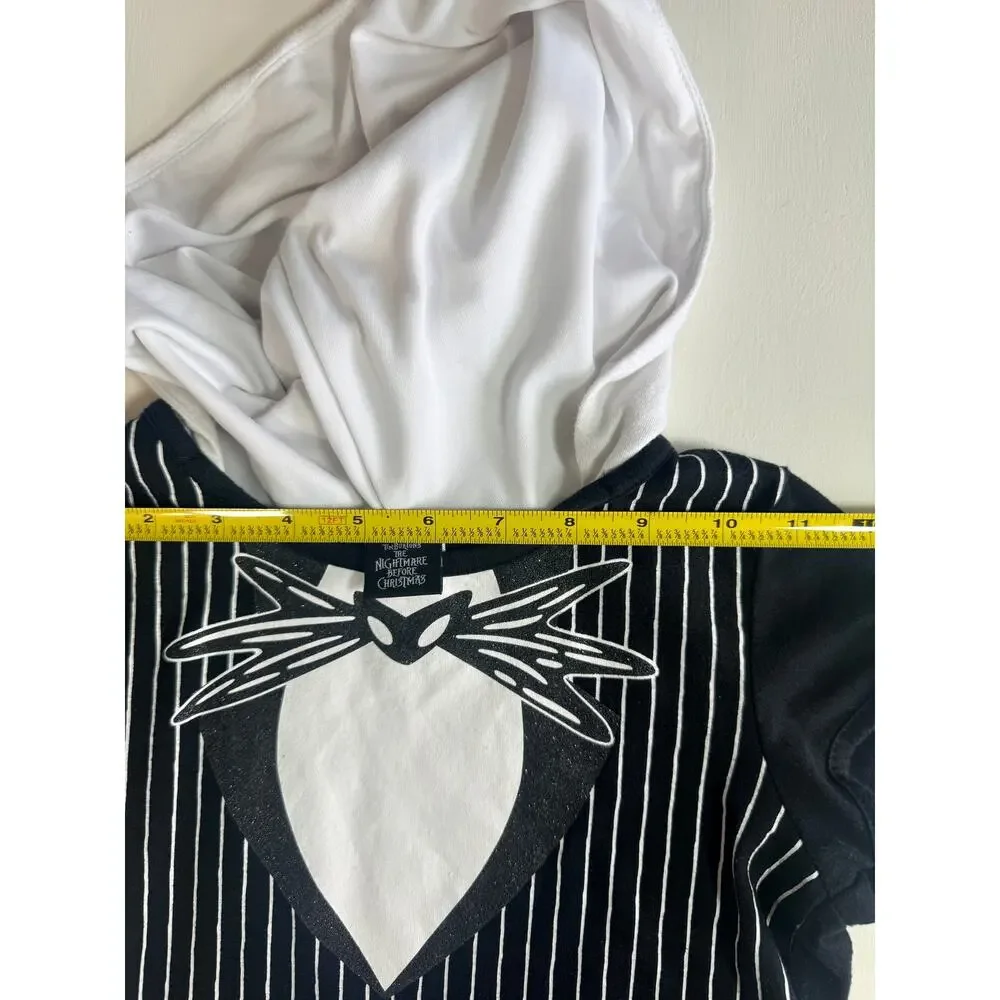 Disney Nightmare Before Christmas Jack Skellington Cosplay Dress -Girls Size 7/8 - Picture 7 of 12